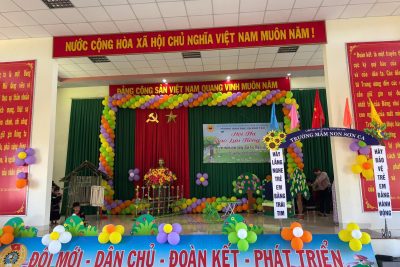 Giao lưu tiếng Việt cho trẻ em mầm non vùng dân tộc thiểu số” năm học 2024 – 2025