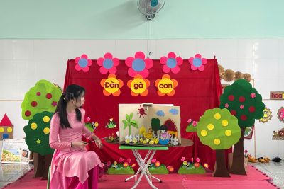 TIẾT ĐĂNG KÍ DẠY TỐT – HOẠT ĐỘNG LÀM QUEN VĂN HỌC